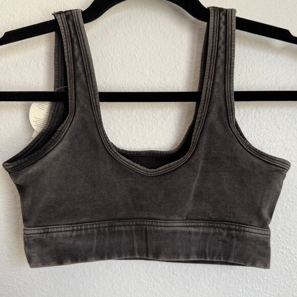 NWT AERIE Offline Sports Bra in Heathered Gray - Picture 2 of 6